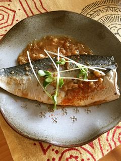 鯖の味噌煮~メープルバージョン~-レシピのメイン写真