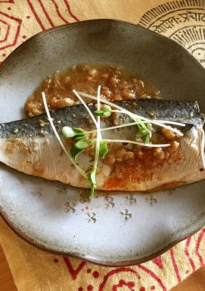 鯖の味噌煮～メープルバージョン～-レシピのメイン写真