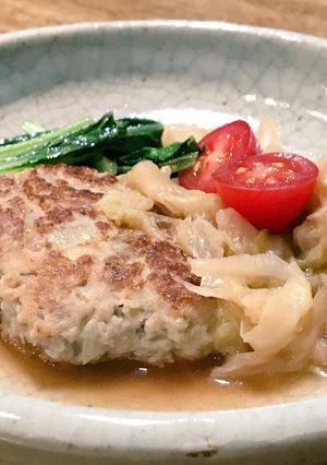 おからパウダーハンバーグ☆優しくふわり〜-レシピのメイン写真