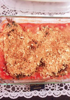 ガーリックパン粉焼き♡鰯ver♪-レシピのメイン写真