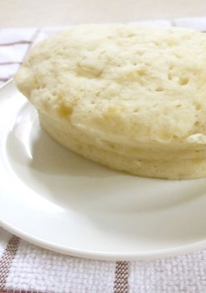 もちもち☆バナナのカルピスレンジ蒸しパン-レシピのメイン写真