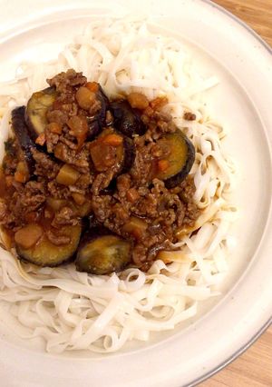 糖質制限☆茄子たっぷりカレーヌードル-レシピのメイン写真