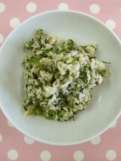 春菊の混ぜご飯-レシピのメイン写真