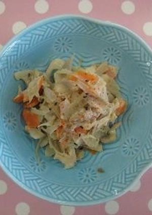 れんこんとごぼうのミルクきんぴら-レシピのメイン写真