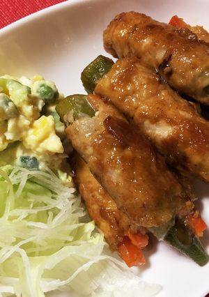 野菜の肉巻き-レシピのメイン写真