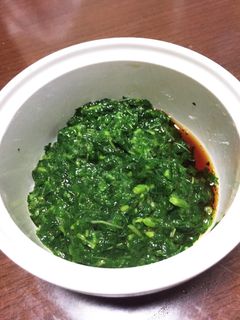 ポン酢でモロヘイヤ☆-レシピのメイン写真