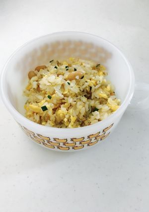 カルシウムたっぷりチャーハン-レシピのメイン写真