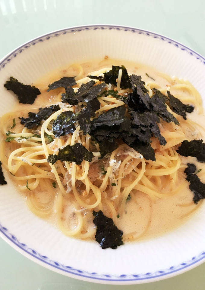 簡単！明太子クリームパスタ〜あっさり和風-レシピのメイン写真