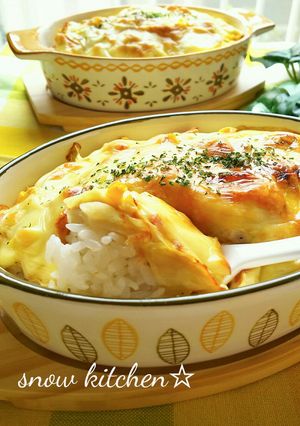 キャベツとツナコーンの豆乳ドリア-レシピのメイン写真