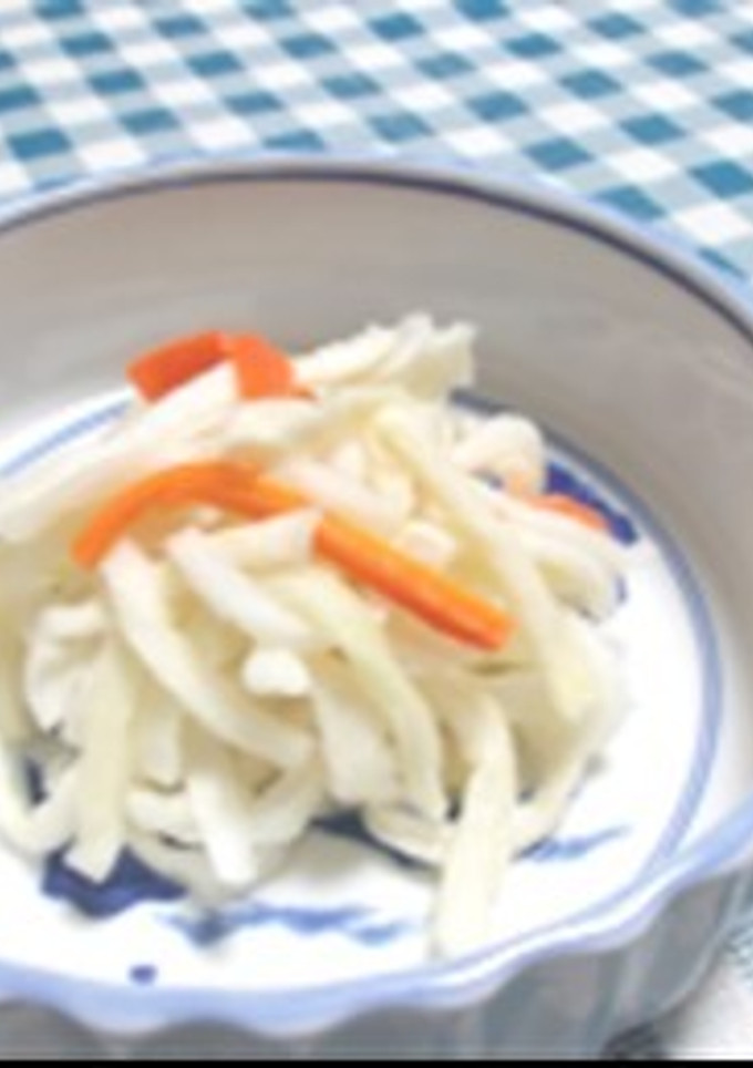 我が家の手作り切干し大根の酢の物-レシピのメイン写真