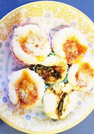 お惣菜蒸しパン(和風・イタリアン2種)-レシピのメイン写真