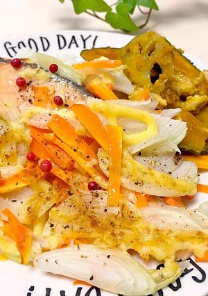 サーモンのオーブン焼き-レシピのメイン写真