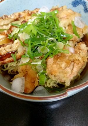冷やし天ぷらラーメン-レシピのメイン写真