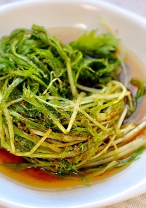水菜サラダ-レシピのメイン写真