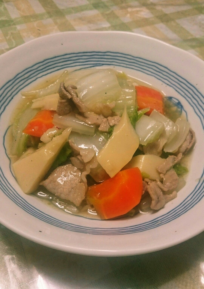 豚肉と白菜の中華あんかけ風煮物☆-レシピのメイン写真