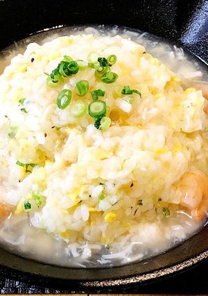 帆立缶で♡旨味たっぷり海鮮あんかけ炒飯♪-レシピのメイン写真