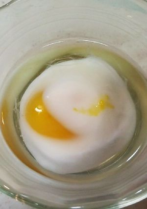 レンチン40秒の温泉卵-レシピのメイン写真