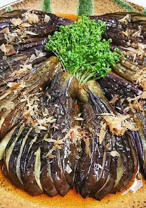 超〜簡単!焼くだけ☆焼きなすのポン酢かけ-レシピのメイン写真