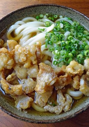 贅沢かすうどんをつくろう「大阪風」-レシピのメイン写真
