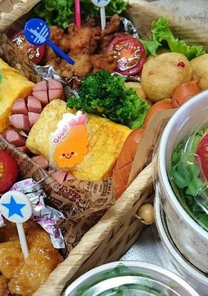 運動会2016お弁当覚え書き(詰め方)-レシピのメイン写真