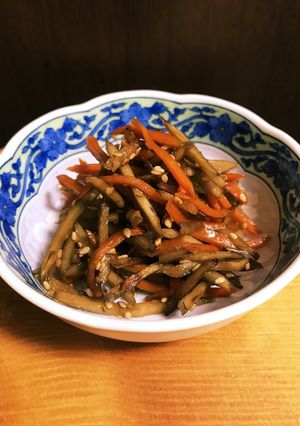 人参とごぼうのきんぴら〜唐辛子なし〜-レシピのメイン写真