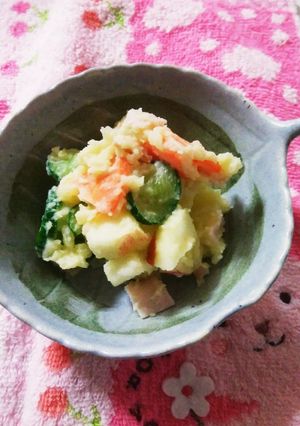 ほんのり甘い♪りんご入りポテトサラダ-レシピのメイン写真