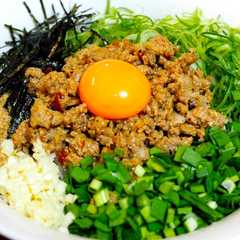 รูปของ 元祖台湾まぜそば(はなびインスパイア)