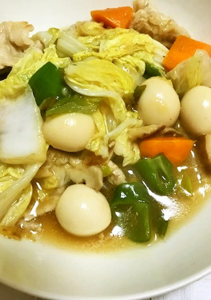 干し椎茸で！簡単本格八宝菜！！-レシピのメイン写真