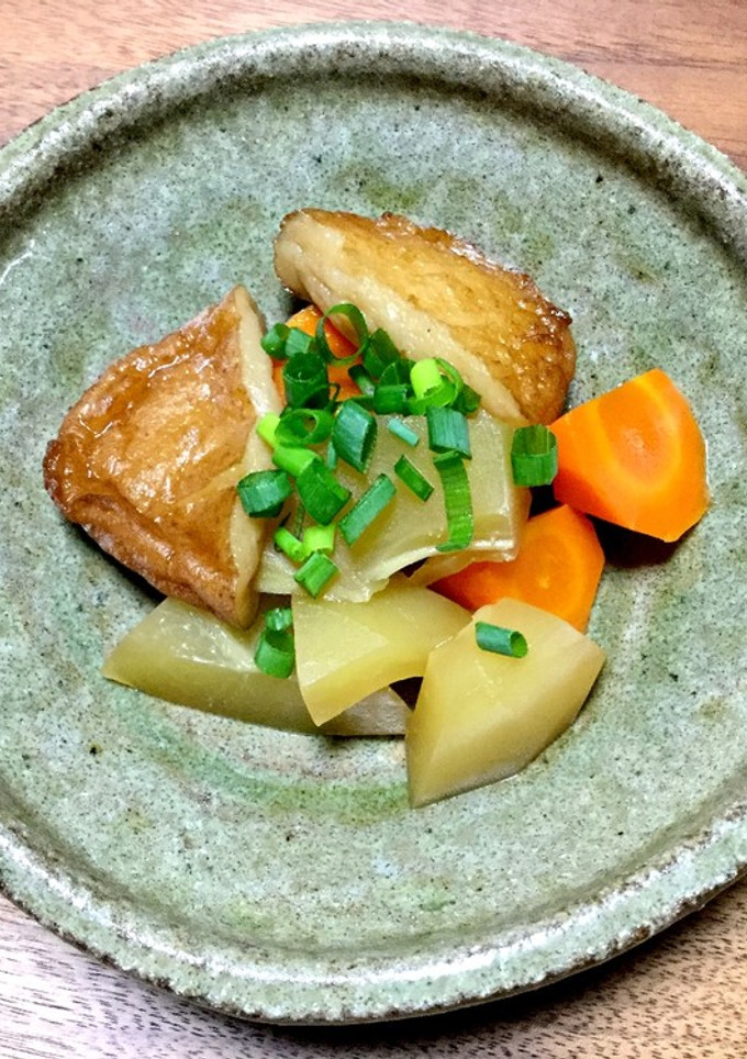 青パパイヤとさつま揚げの煮物-レシピのメイン写真