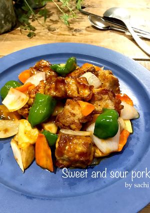 基本の美味しい酢豚（古老肉）♡-レシピのメイン写真