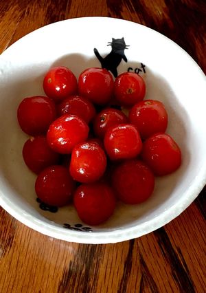 プチトマトのわさび醤油漬け( ^ω^ )-レシピのメイン写真