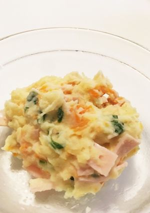 水菜でポテトサラダ☆-レシピのメイン写真
