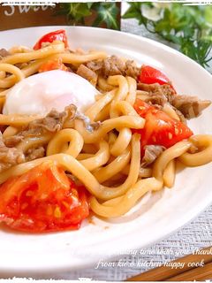 ❀メープル照り焼きうどん❀-レシピのメイン写真
