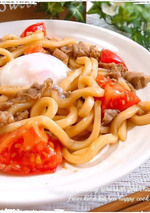 ❀メープル照り焼きうどん❀-レシピのメイン写真