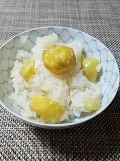 超簡単♪冷凍栗の栗ご飯-レシピのメイン写真