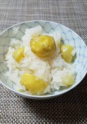 超簡単♪冷凍栗の栗ご飯-レシピのメイン写真