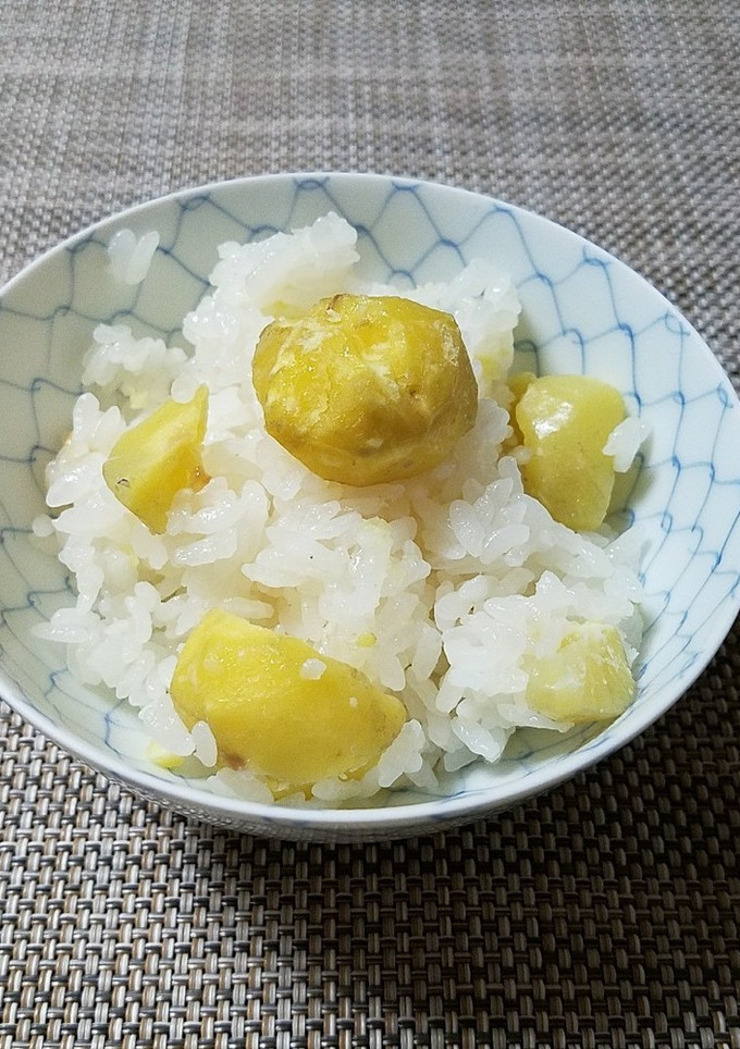 超簡単♪冷凍栗の栗ご飯-レシピのメイン写真