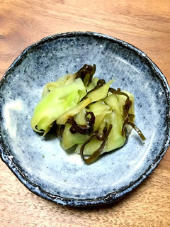 青パパイヤと塩昆布の浅漬け-レシピのメイン写真