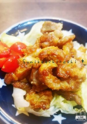 簡単▼豚ロースの唐揚げ☆カレー味-レシピのメイン写真