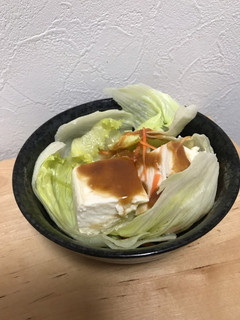 豆腐の味噌ダレサラダ-レシピのメイン写真