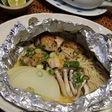 チキンときのこのホイル包み焼き
