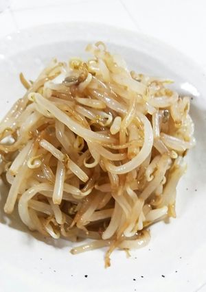 時短レンジで簡単ごま油が香る味付けもやし-レシピのメイン写真