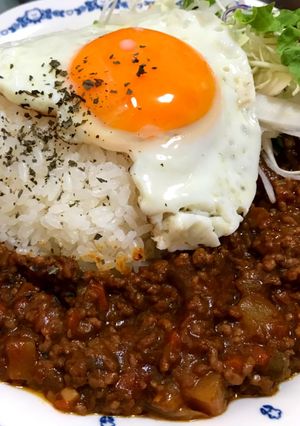 甘い簡単キーマカレー-レシピのメイン写真