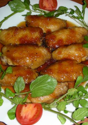 鶏手羽先のジャム照り煮-レシピのメイン写真