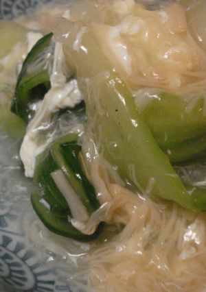 青梗菜（チンゲン菜）の中華風＊帆立缶で-レシピのメイン写真