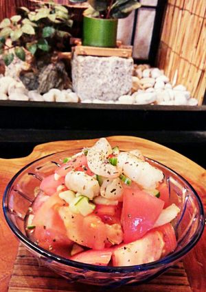 トマトと海老のサラダ❣簡単な1品です。-レシピのメイン写真