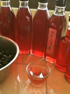 ブルーベリー黒酢-レシピのメイン写真