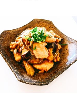 美味しいよっ♬ ナスと鶏胸肉のすっぱ煮-レシピのメイン写真