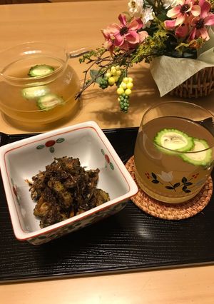 ゴーヤとジャコの佃煮-レシピのメイン写真