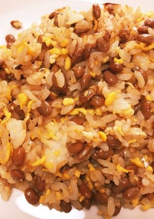 ✨納豆チャーハン✨タレはあとがけで♪-レシピのメイン写真